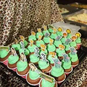 35pcs – Safari Theme Cupcake