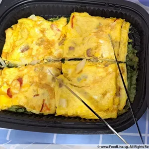 Foo Yong Chicken Sausage Egg