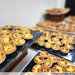 Grains Portuguese Egg Tart<br> original Grain egg custard – secret recipe <br>  vegetarian, contains egg, dairy, and wheat