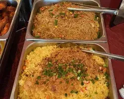 Thai Pineapple Rice (50%) & Sin Chow Bee Hoon (50%) | Customer Photo | ECreative Catering Pte Ltd