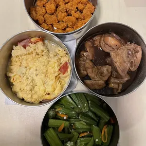 Dinner Tingkat (20 Days, 3 Dishes + Soup OR 4 Dishes)