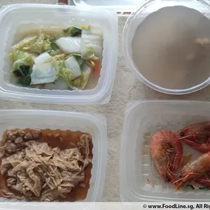 Lunch Tingkat (20 Day, 3 Dishes + Soup OR 4 Dishes)