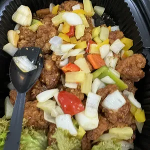 Sweet & Sour Chicken with Nata De Coco