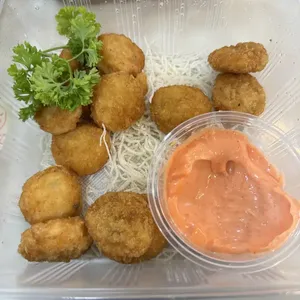 Thai Squid Patty with Mentaiko Mayo