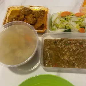 Trial Tingkat - 3 Dishes + 1 soup/ 4 Dishes (5 days)(Lunch)
