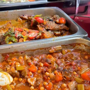 Moroccan Lamb Stew with Chickpeas
