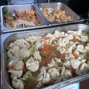 Stir Fry Cauliflower and Broccoli (Veg)
