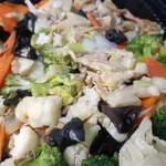 Luo Han mixed vegetables 炒罗汉菜