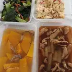 Tingkat - 3 Dishes + 1 soup/ 4 Dishes  (20 days)(Lunch)
