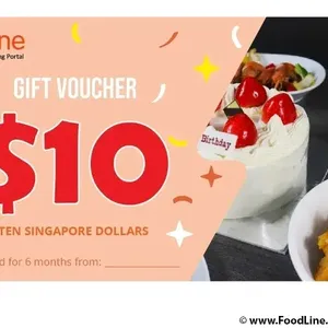 $10 Gift Voucher (Colours: Orange) (Format: E-Voucher)