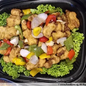 Thai sweet & sour fish