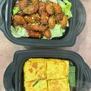Sweet & Spicy Korean Mid Wings (25Pcs)