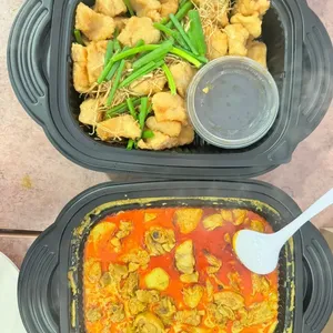 Cantonese Garlic Dory Fillet in Soya Sauce
