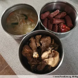 Dinner Tingkat (20 Days, 3 Dishes + Soup OR 4 Dishes)
