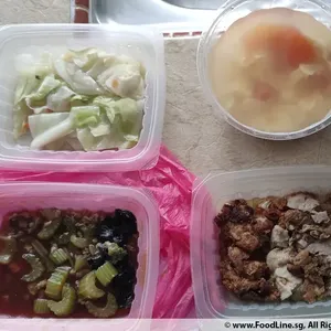 Lunch Tingkat (20 Day, 3 Dishes + Soup OR 4 Dishes)