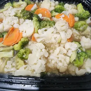 Stir Fry Cauliflower and Broccoli (Veg)