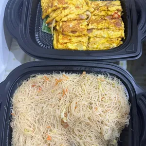 Foo Yong Chicken Sausage Egg