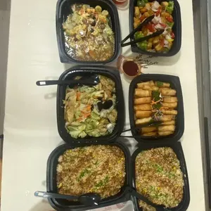 Thai tofu with mixed vegetables