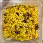 Pineapple Fried Rice with Chicken Floss