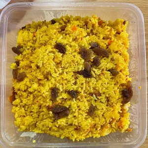 Pineapple Fried Rice with Chicken Floss