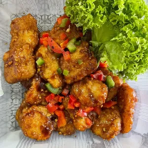 Superior Soya Sauce Tossed Fish