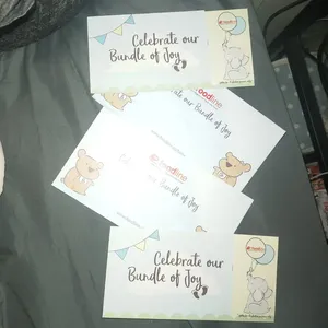 Delights Gift (Colours: Blue) (Format: Physical Voucher) (Design: Baby Full Month/ 100 Days)
