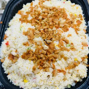Yang Chow Fried Rice with Mock Char Siew