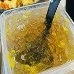 Ai Yu Jelly with Aloe Vera, Peach Tea