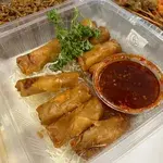 Vegetarian Spring Roll with Thai Chilli