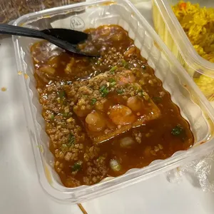 Homemade Tofu with Cai Poh & Seafood