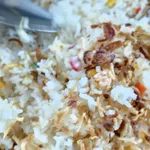 Chef’s Wok Fried Rice w Silver Fish