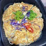 Thai onion omelette  Khai jiao