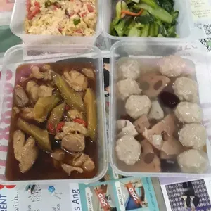 Tingkat - 3 Dishes + 1 soup/ 4 Dishes  (20 days)(Dinner)