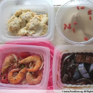 Lunch Tingkat (20 Day, 3 Dishes + Soup OR 4 Dishes)