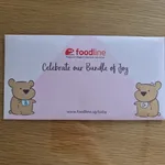 Joyous Gift (Colours: Pink) (Format: Physical Voucher) (Design: Baby Full Month/ 100 Days)