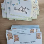 Delights Gift (Colours: Blue) (Format: Physical Voucher) (Design: Baby Full Month/ 100 Days)