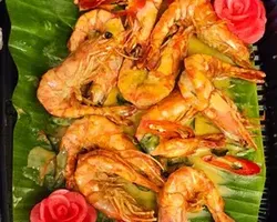 Creamy Buttery Salted Egg Yolk Prawns   (咸蛋虾) | Customer Photo | Bayfront Catering Services