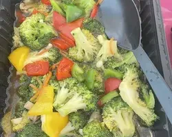 Vegetarian Stir Fry Broccoli Mushroom | Customer Photo | Liang Food Caterer