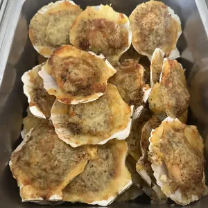 Baked Scallop with Cheese