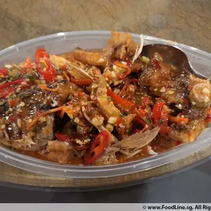 Deep Fried Seabass with Thai Chili Sauce