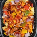 Thai sweet & sour fish