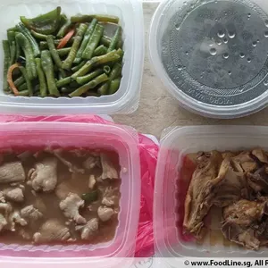 Lunch Tingkat (20 Day, 3 Dishes + Soup OR 4 Dishes)