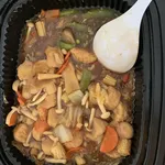 Egg Beancurd and Vegetables in Silky Egg Gravy