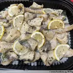 Baked Fish w creamer mushroom sauce 鱼奶油蘑菇