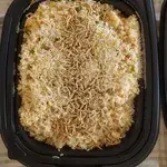 Signature Wok-Fried Egg Rice with Silver Fish