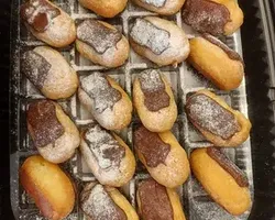 Mini Chocolate Éclairs | Customer Photo | Stamford Catering