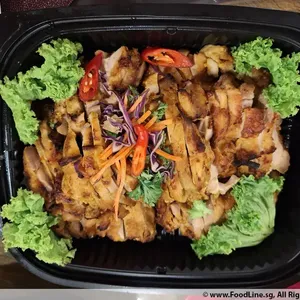 Roasted lemongrass chicken