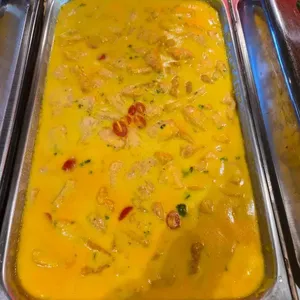 Baked Fish with Pumpkin Cream Sauce