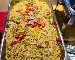 Aglio Olio with Prawn & Mushroom | Customer Photo | Rilassi Catering