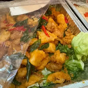Golden Salted Egg Fish w Crispy Fish Skin